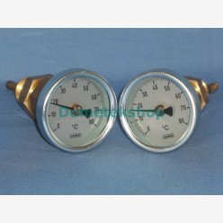 Jumo Bi Metal Thermometer 0-80 C (2 pcs)